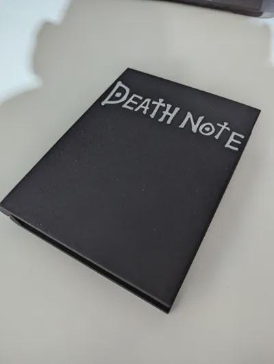 Shadow Ledger Secret Storage Book – Anime-Inspired Hidden Compartment Box