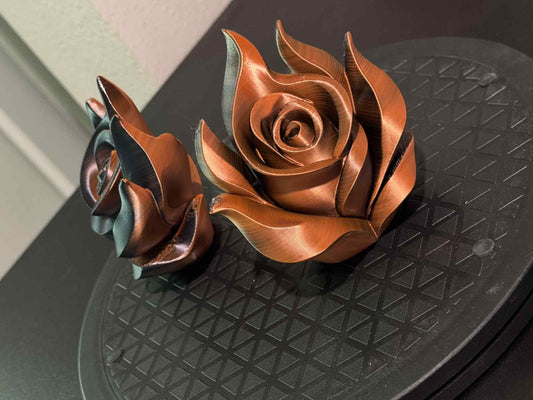 3D Printed Rose Decor