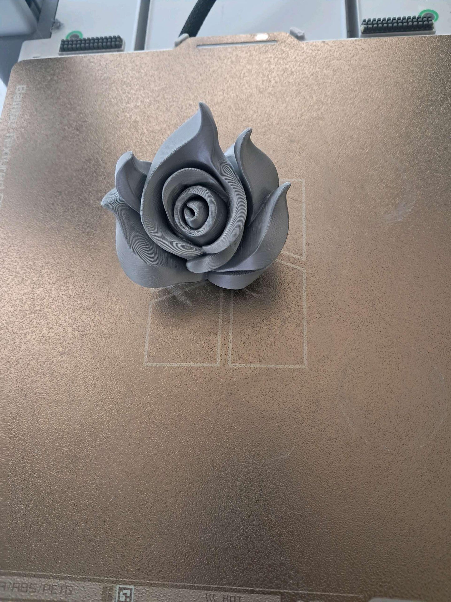 3D Printed Rose Decor