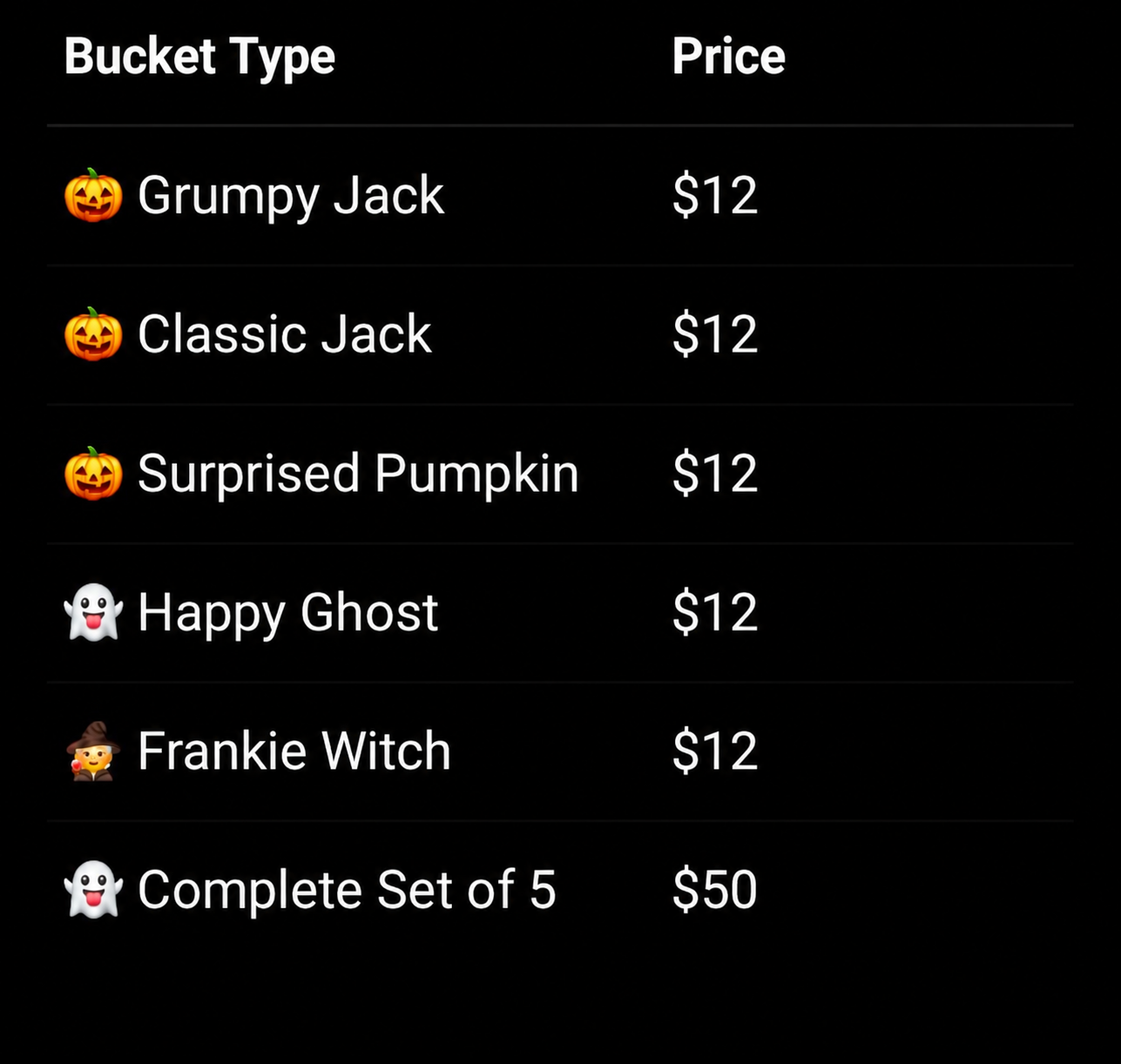 ๐ Mini Halloween Buckets โ Adorable Halloween Decor & Candy Containers