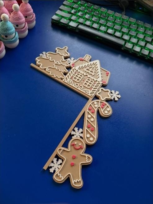 Christmas Gingerbread Door Corner