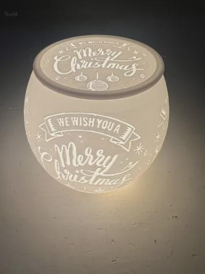 Merry Christmas Tea light