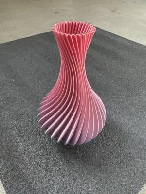 Modern Swirl Flower Vase