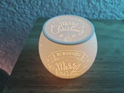 Merry Christmas Tea light