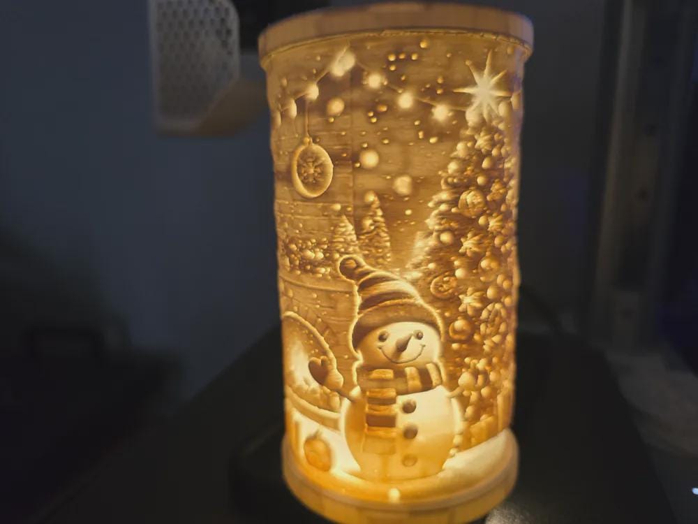 Christmas LED Tea light Tower
