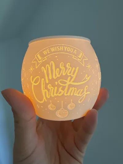 Merry Christmas Tea light