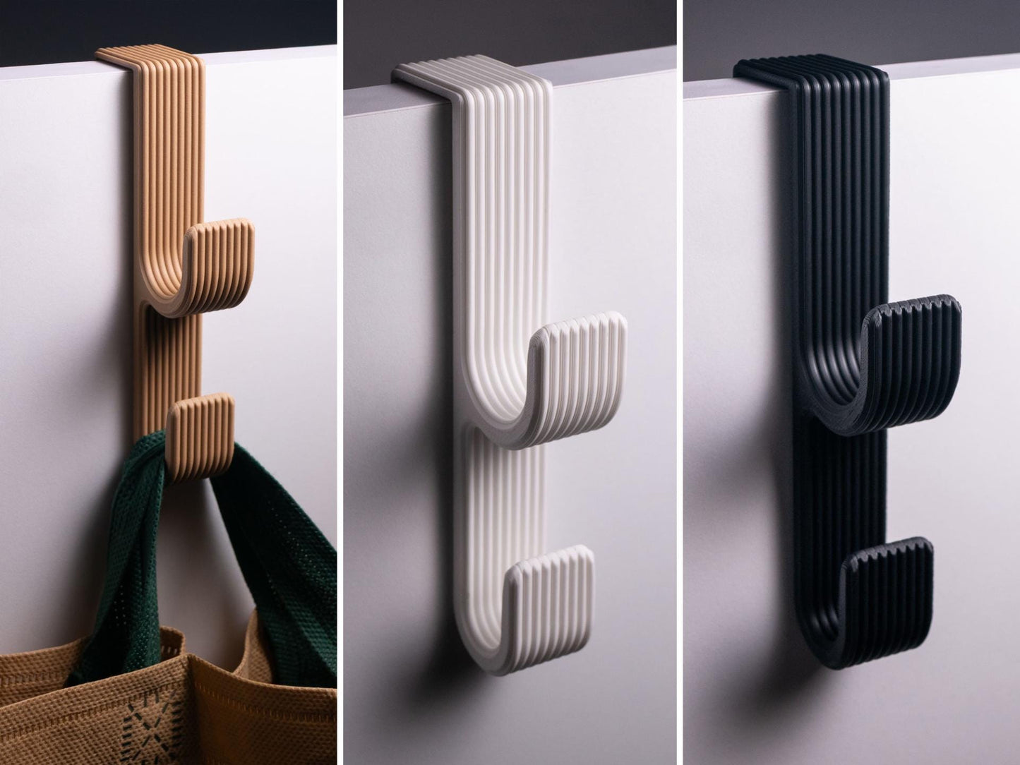 Over the Door Hooks – Modern Double Hook Hangers