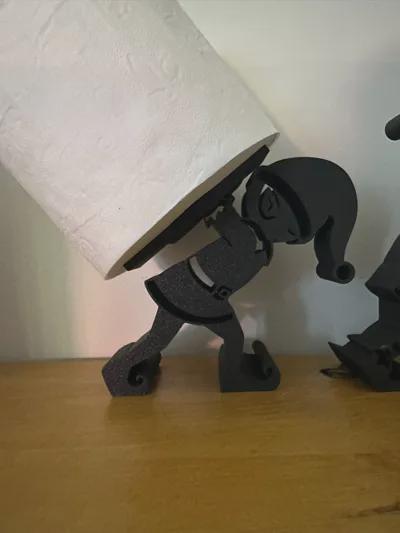 Christmas Elf Toilet Paper Holders