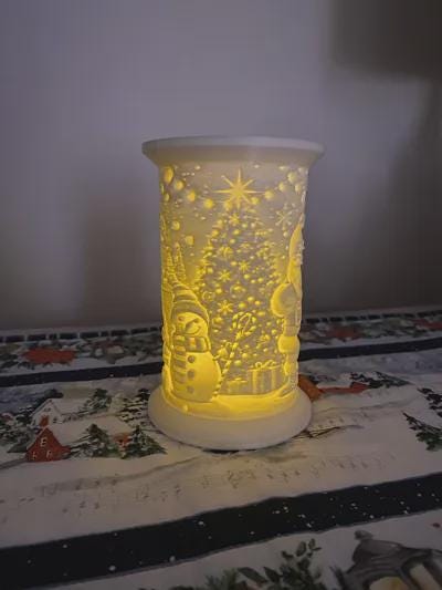Christmas LED Tea light Tower