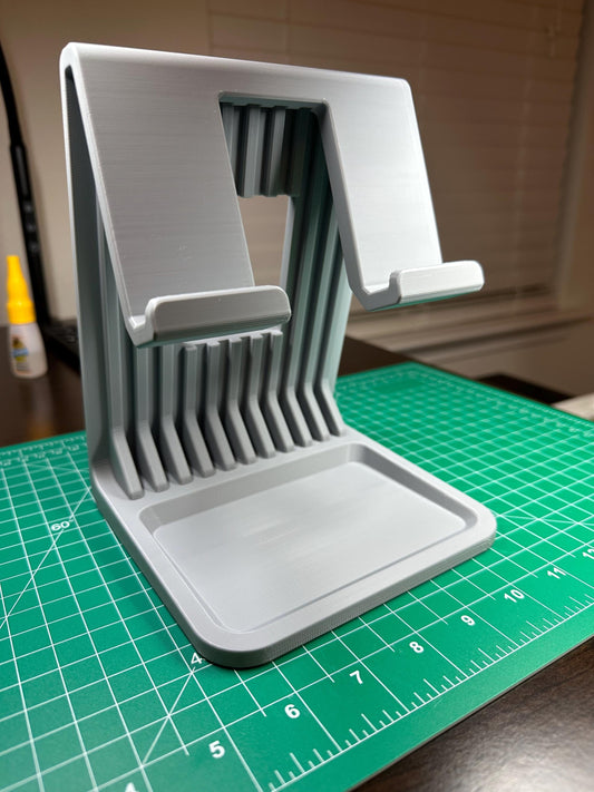 Ergonomic Desk Holder, 3D Printed iPad Dock