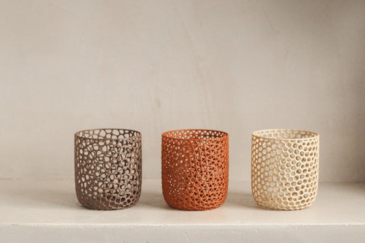 Decorative Lattice Storage Cup