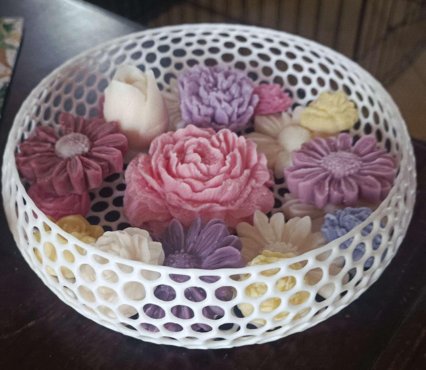 Decorative Lattice Storage Container
