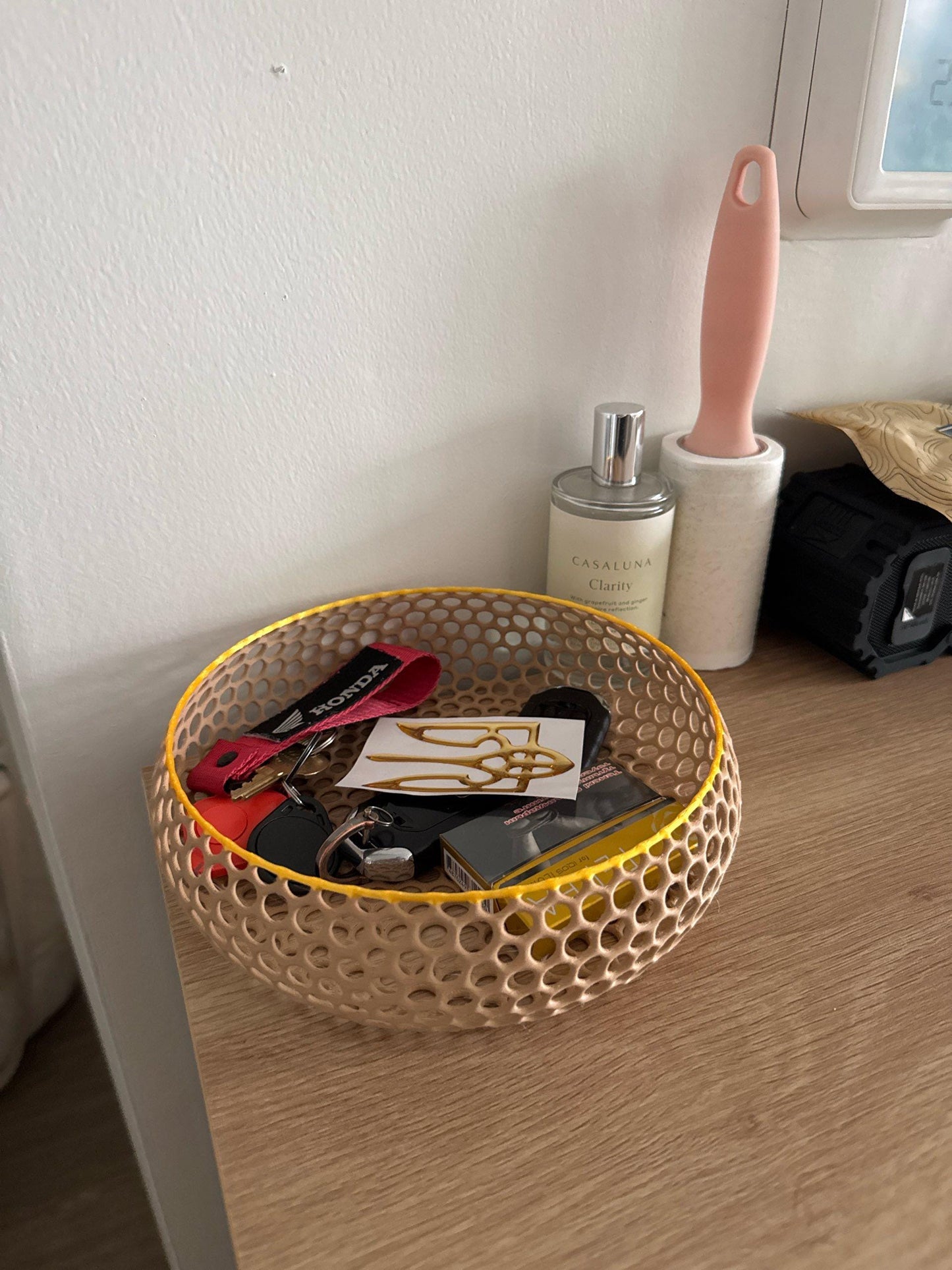 Decorative Lattice Storage Container