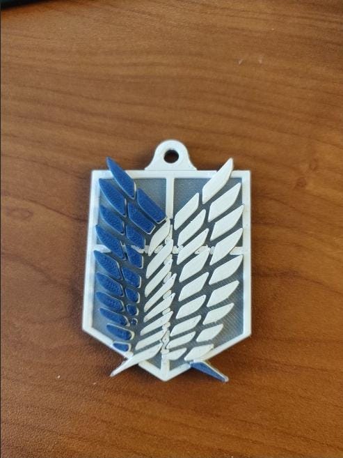 AOT "Wings of Freedom" Scout Regiment Keychain