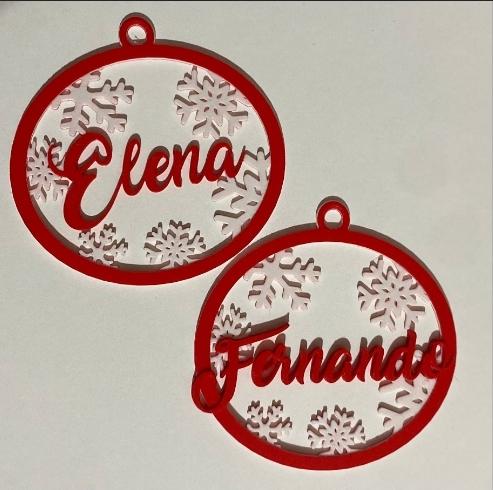 Customizable Christmas Ornaments