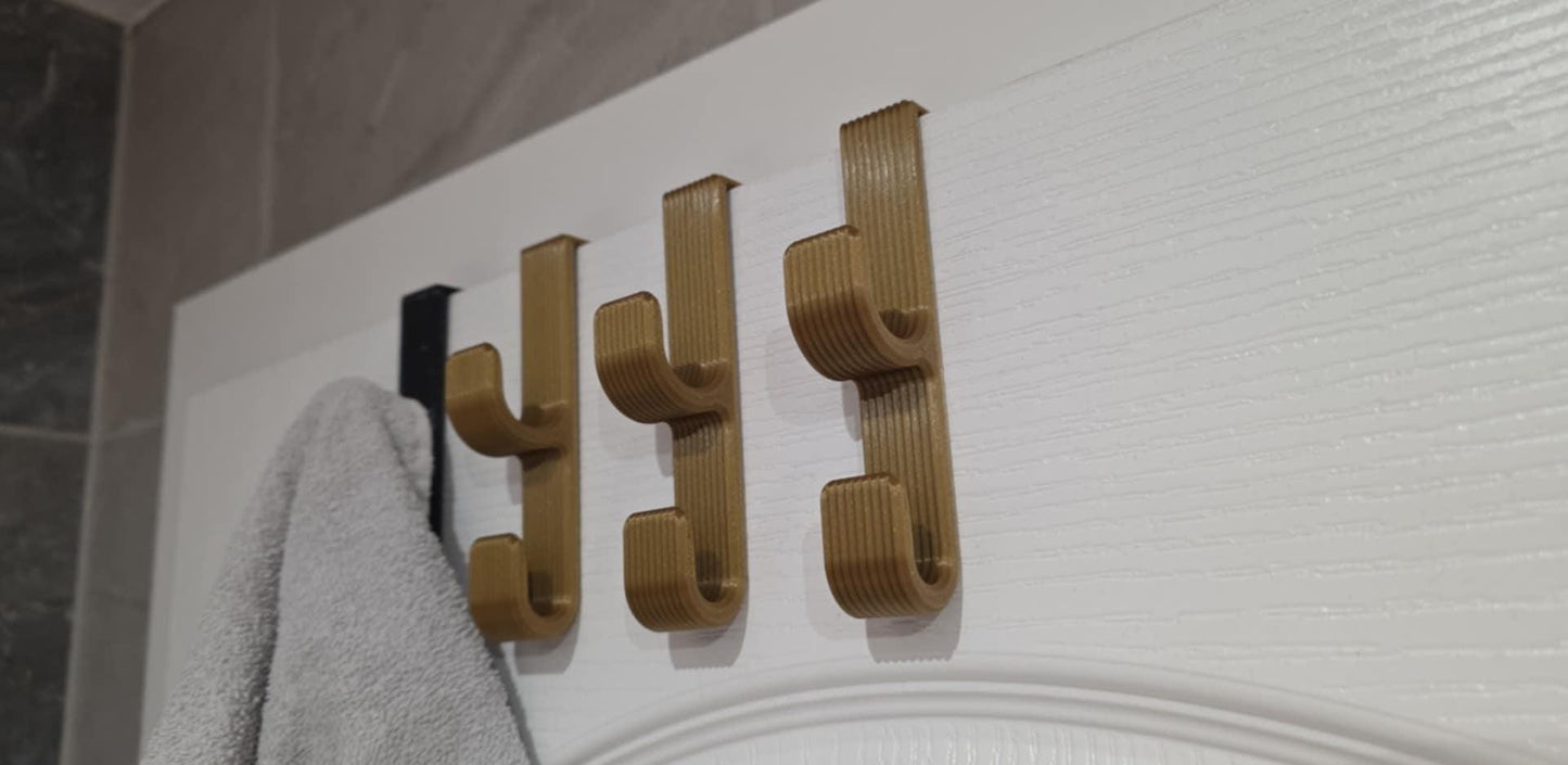 Over the Door Hooks – Modern Double Hook Hangers