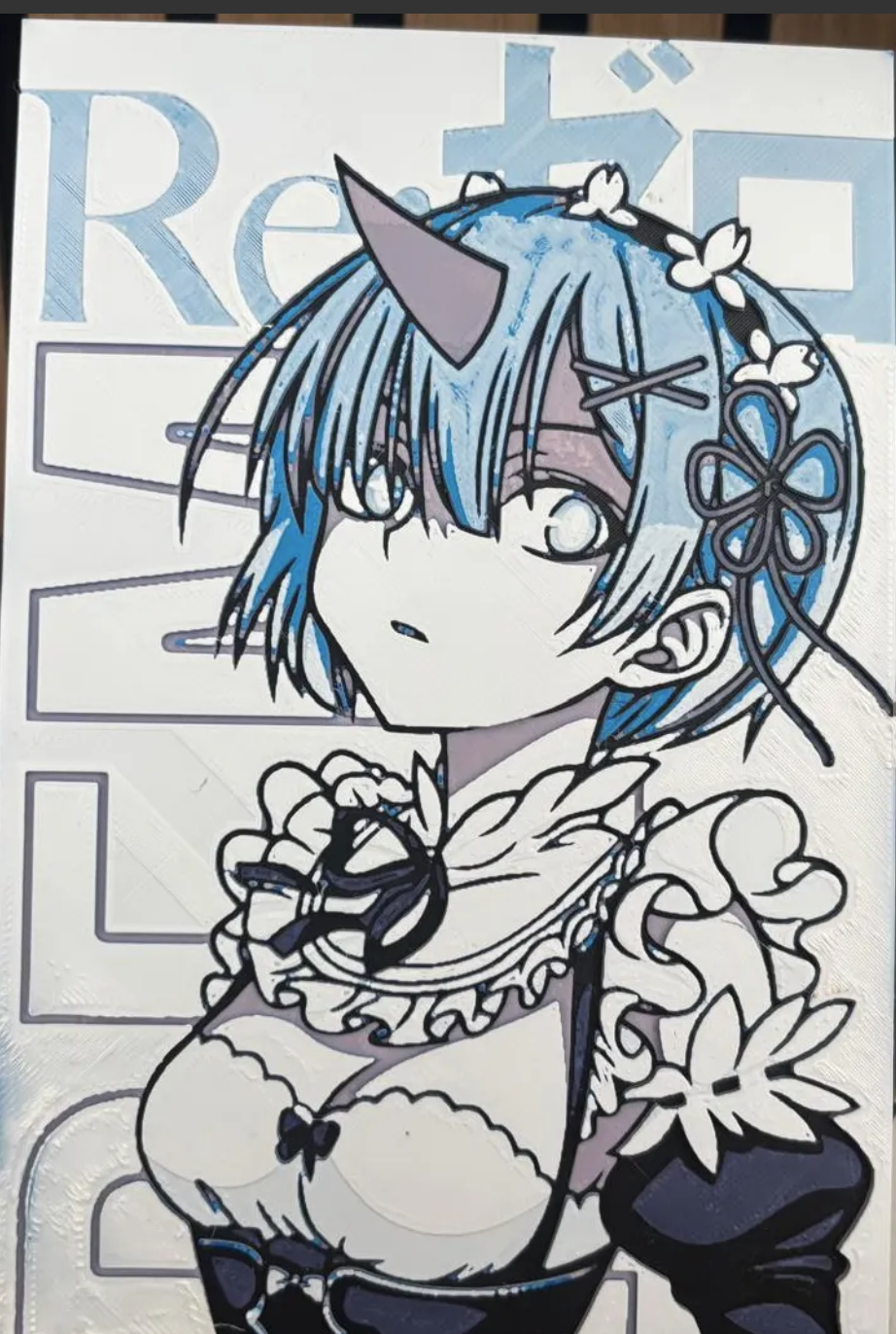 Anime Artwork Hueforges-Re:Zero