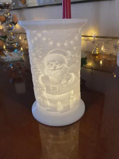 Christmas LED Tea light Tower