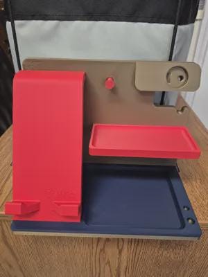 The GlideLine Multi-Gadget Charging Docking Station - Personalized, Multi-Device Charging Stand for Phone, Smartwatch & Earbuds
