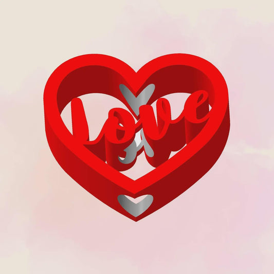 Love Heart, Straw Topper