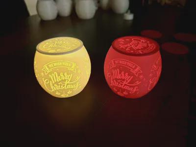 Merry Christmas Tea light