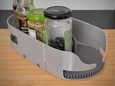 Rotating Storage Tray
