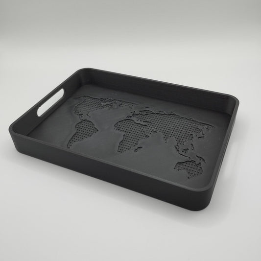 Coffee Table Organizer, Modern Travel Decor Tray