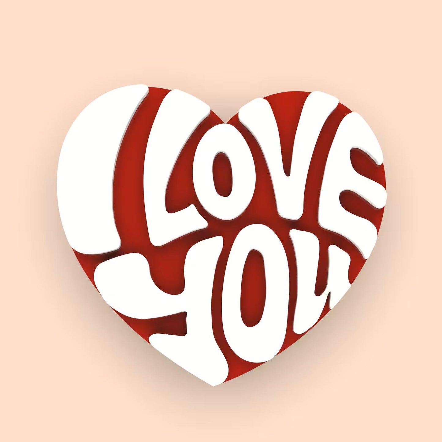 I Love You Heart Gift Box