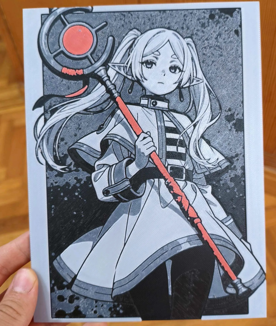 Anime Artwork Hueforges-Frieren