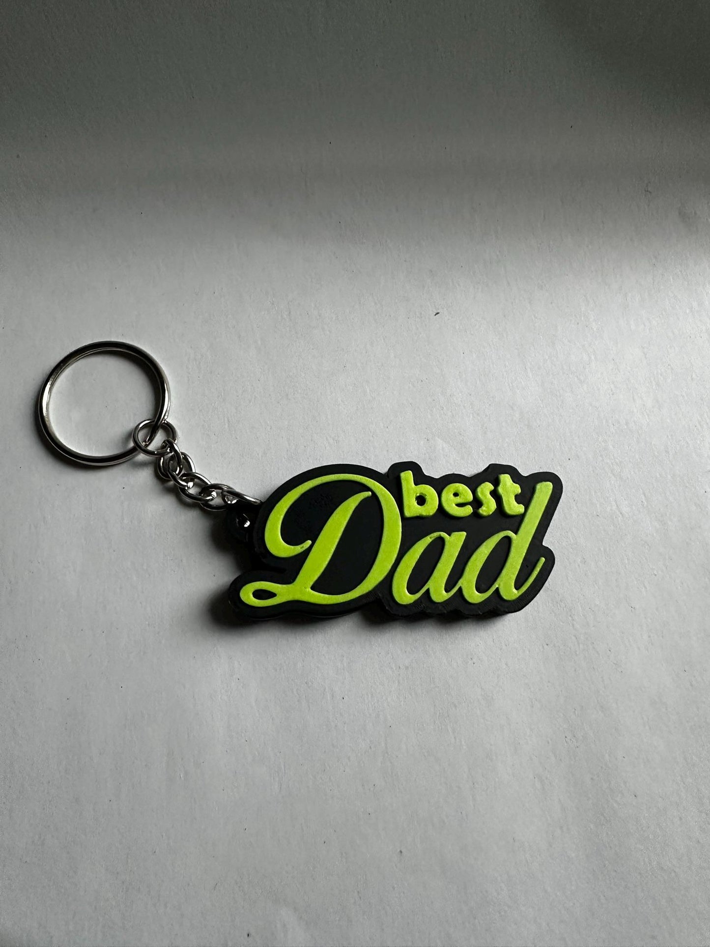 Father’s Day Keychain or Magnet for Dad | 3D Printed Dad Gift | Best Dad Ever | Funny & Sentimental Gift for Father
