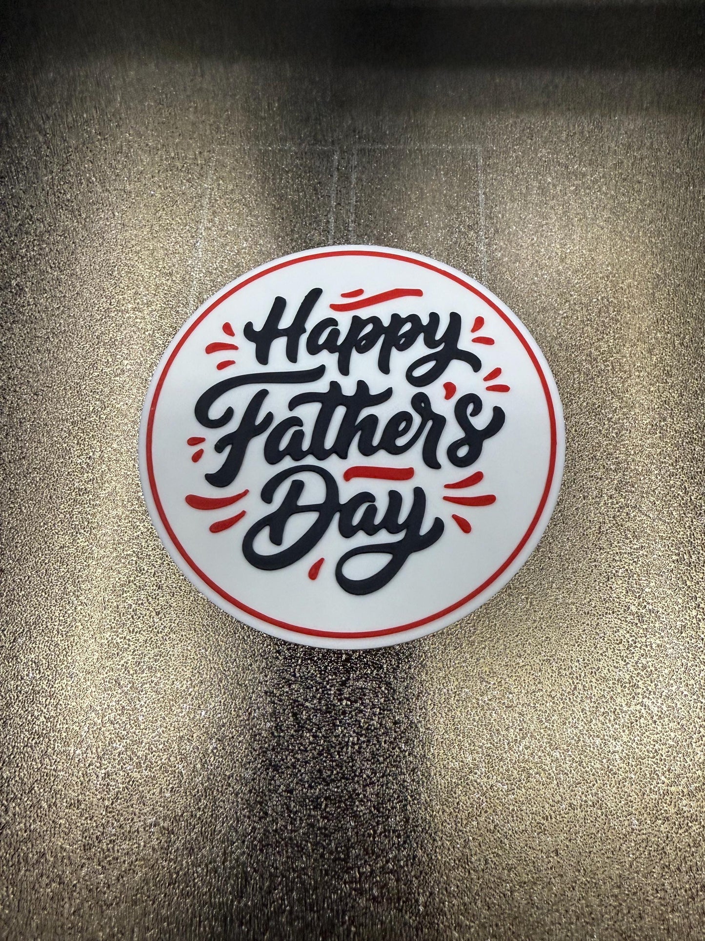 Funny Dad Coasters | 3D Printed Father’s Day Gift | Best Dad Ever | Drink Coasters for Dad