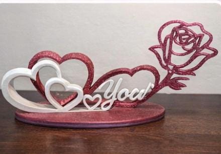 Valentine's Day Signs- I Love You