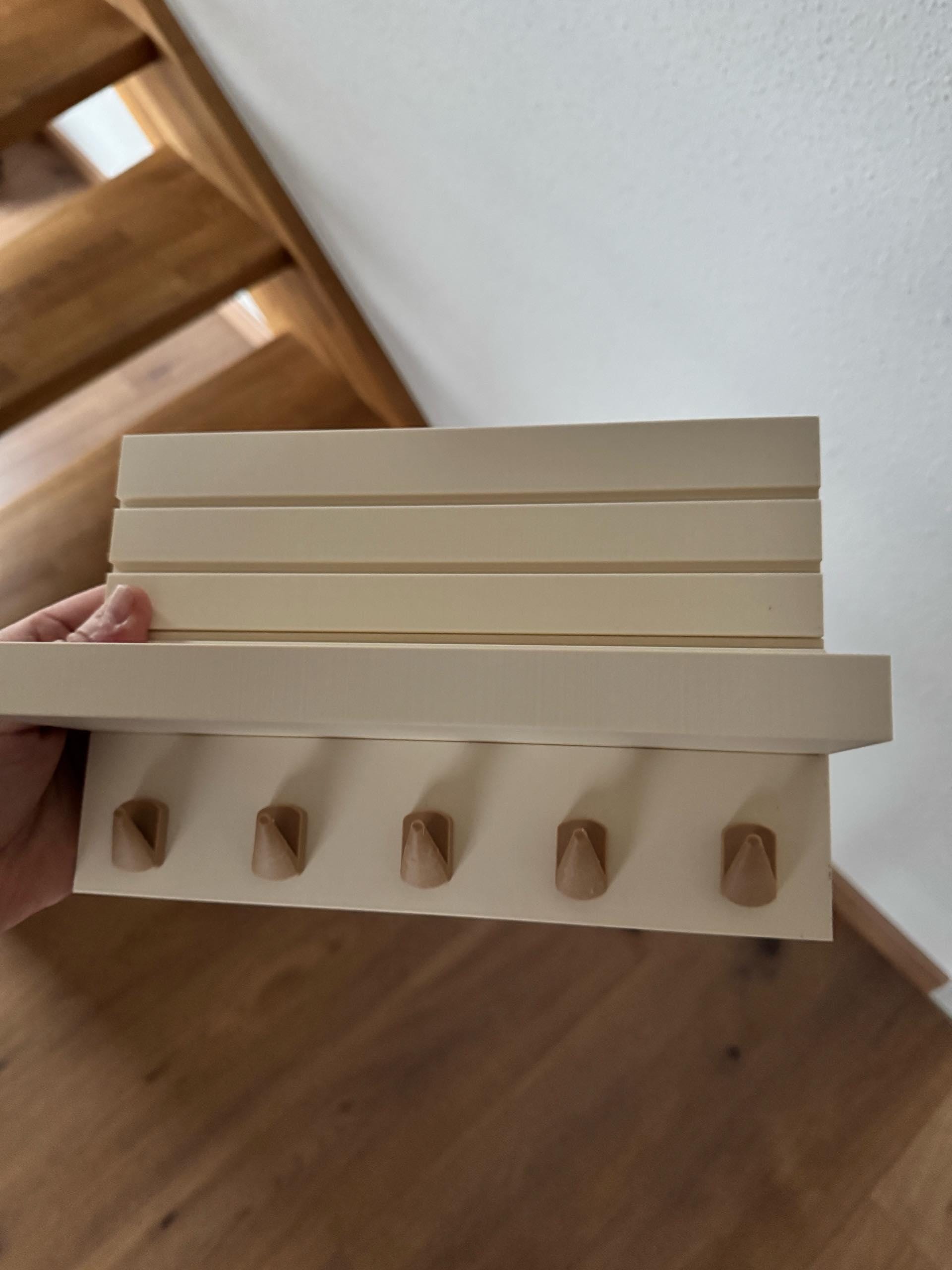 Custom CWall Mounted Key Holder with Shelf | 3D Printed Entryway Organizer | Modern Home Key Rack | Housewarming Gift
