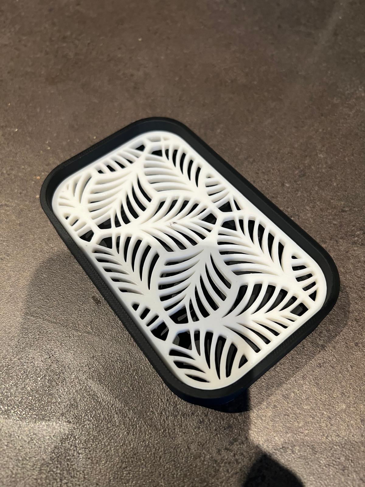 3D Printed Bar Soap Holder | Modern Drain Soap Dish | Quick-Dry Soap Saver | Minimalist Bathroom Decor | Custom Colors | Handmade