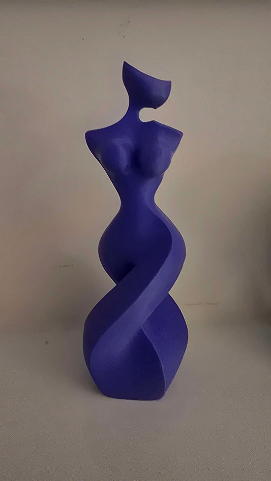 Graceful Muse - Abstract Feminine Form Sculpture