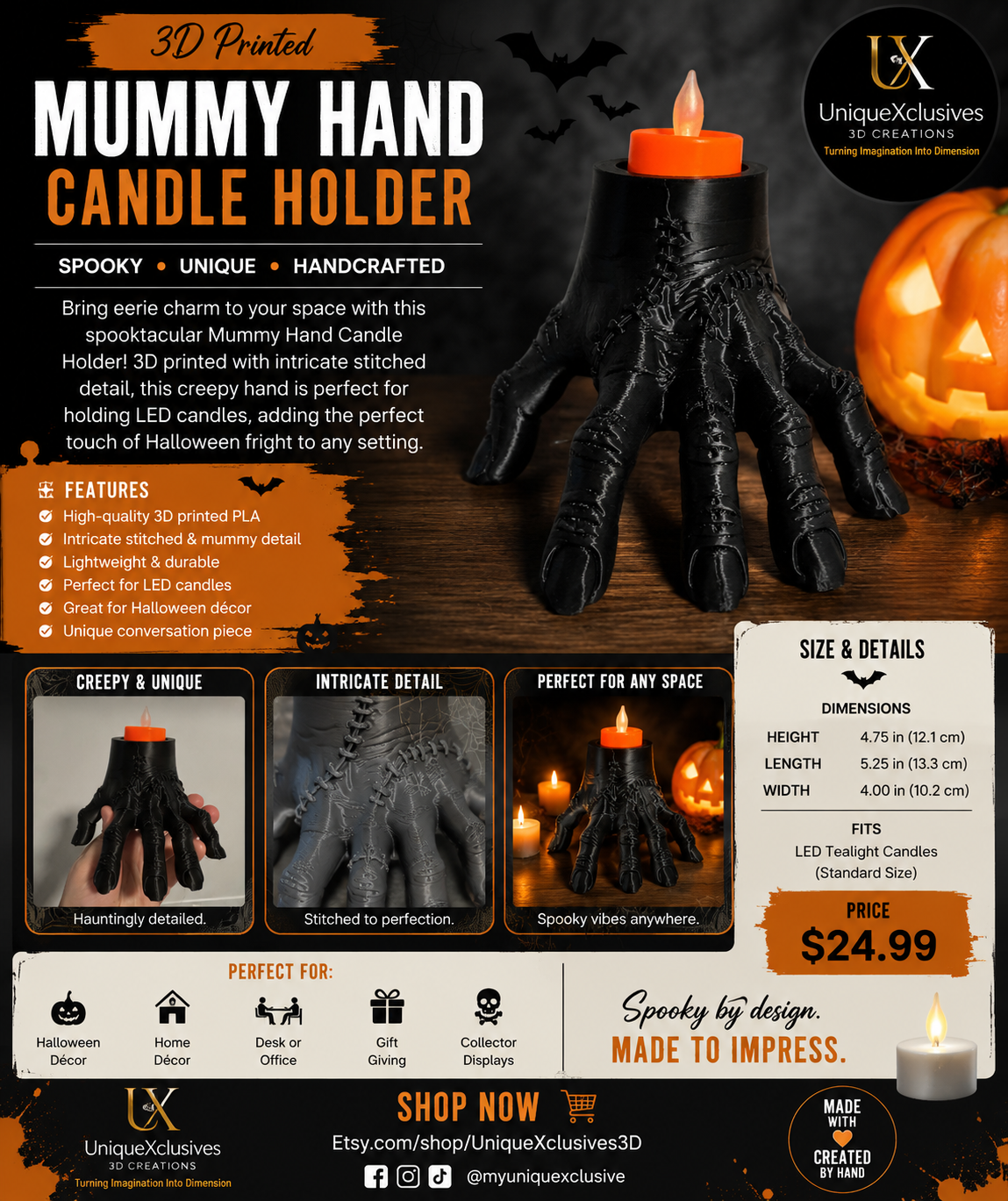 🖤 Mummy Hand 🎃