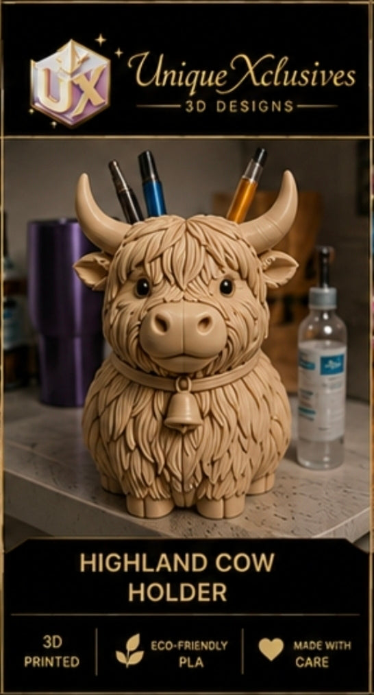 Kitchen Utensil Holder - Cow Edition - SBF2026