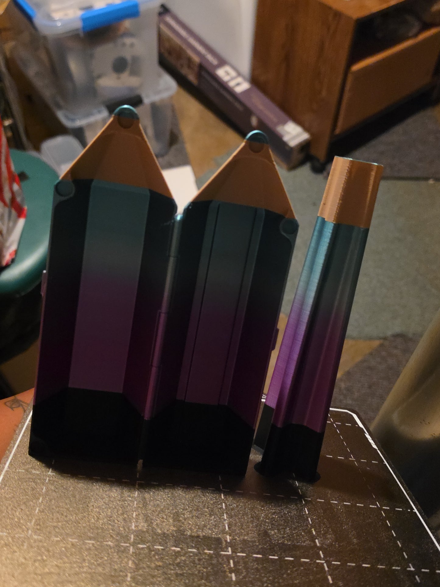 Personalized 3D Printed Pencil Holder Case | Custom Teacher Gift | Pencil Shaped School Supply Box | Back to School Desk Organizer | Student Pencil Box