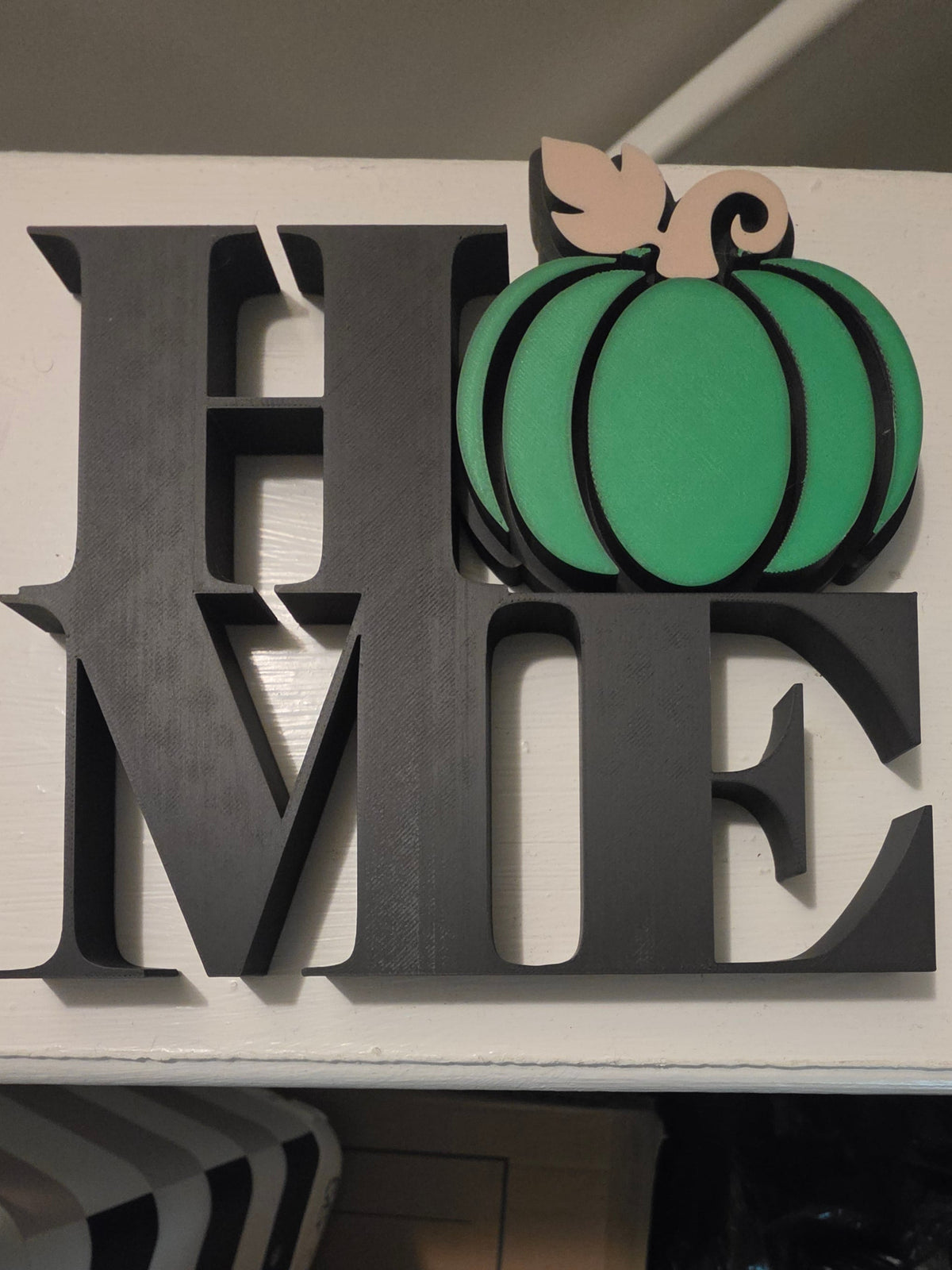HOME Pumpkin Wall Décor Sign